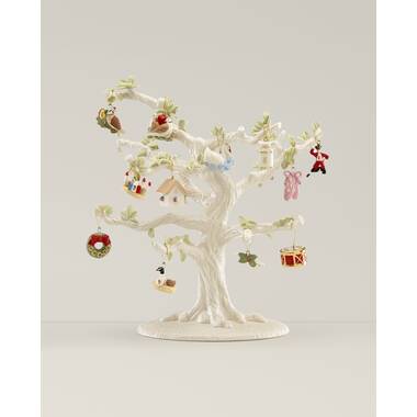 Lenox Porcelain Floral Holiday Shaped Ornament | Wayfair